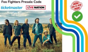 foo fighters presale code